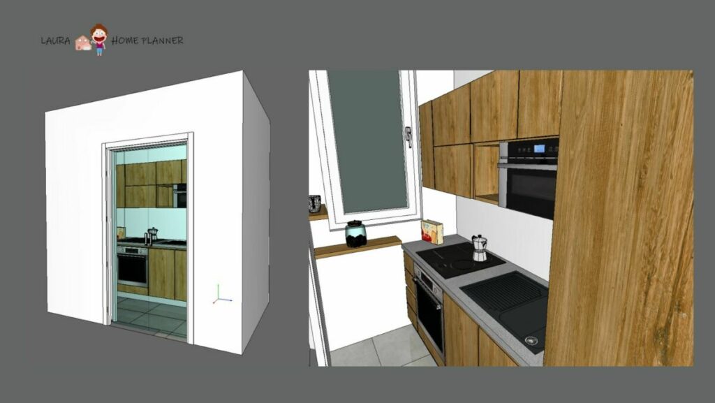 arredare una cucina piccola