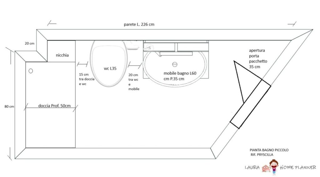 come arredare il bagno