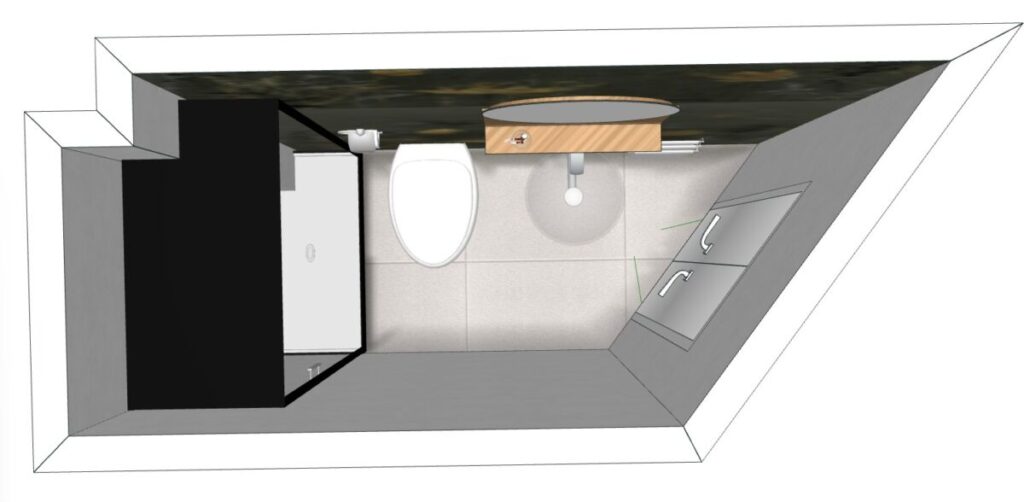 come arredare il bagno